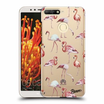 Hülle für Huawei Y6 Prime 2018 - Flamingos