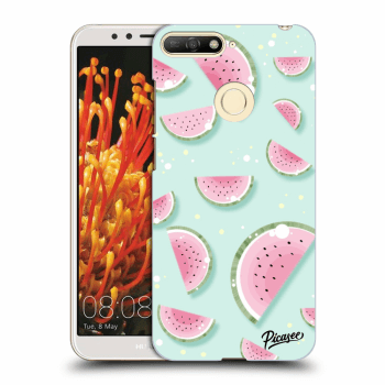 Picasee Huawei Y6 Prime 2018 Hülle - Transparentes Silikon - Watermelon 2