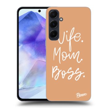 Hülle für Samsung Galaxy A55 5G A556B - Boss Mama