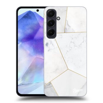 Hülle für Samsung Galaxy A55 5G A556B - White tile