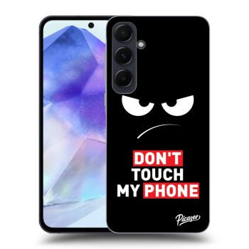 Hülle für Samsung Galaxy A55 5G A556B - Angry Eyes - Transparent