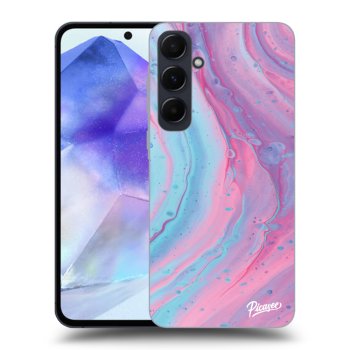 Hülle für Samsung Galaxy A55 5G A556B - Pink liquid