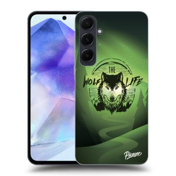 Hülle für Samsung Galaxy A55 5G A556B - Das Leben eines Wolfes
