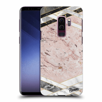 Hülle für Samsung Galaxy S9 Plus G965F - Pink geometry