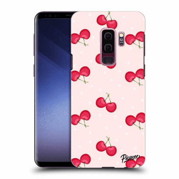 Picasee Samsung Galaxy S9 Plus G965F Hülle - Transparentes Silikon - Cherries