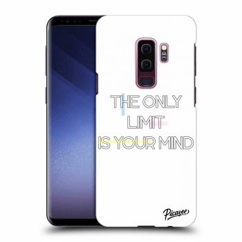 Picasee Samsung Galaxy S9 Plus G965F Hülle - Transparentes Silikon - The only limit is your mind