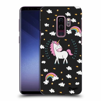 Picasee Samsung Galaxy S9 Plus G965F Hülle - Schwarzes Silikon - Unicorn star heaven
