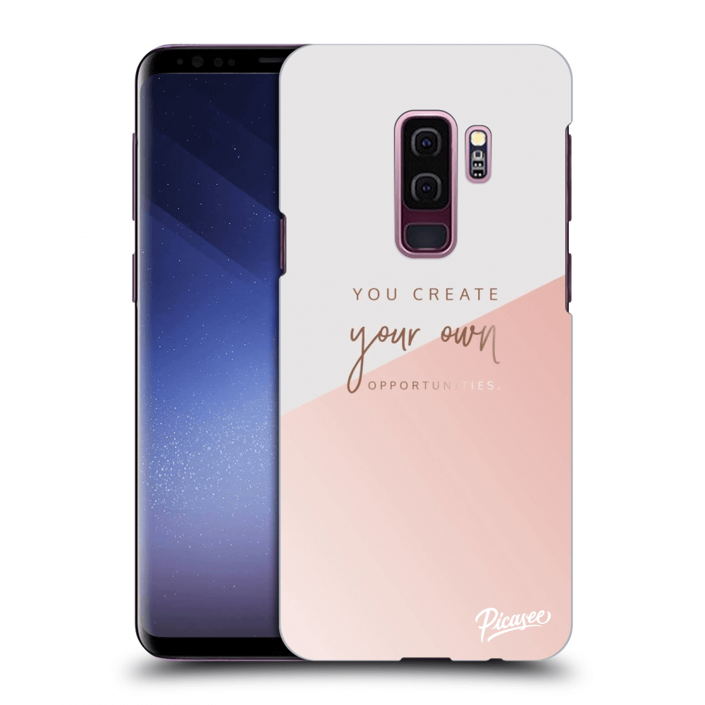 Picasee Samsung Galaxy S9 Plus G965F Hülle - Schwarzes Silikon - You create your own opportunities