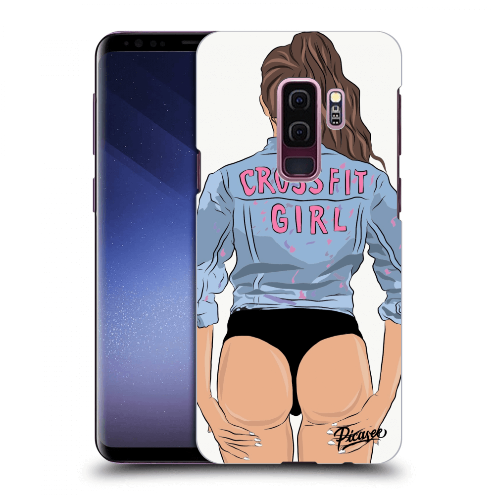 Picasee Samsung Galaxy S9 Plus G965F Hülle - Transparentes Silikon - Crossfit girl - nickynellow