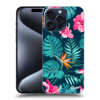 Hülle für Apple iPhone 16 Pro Max - Pink Monstera