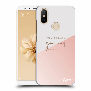 Picasee Xiaomi Mi A2 Hülle - Transparentes Silikon - You create your own opportunities