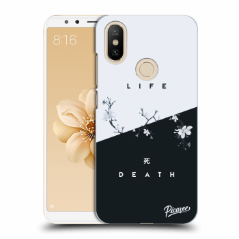 Picasee Xiaomi Mi A2 Hülle - Transparentes Silikon - Life - Death