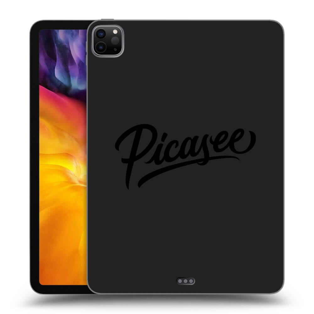 Picasee Schwarze Silikonhülle für Apple iPad Pro 11" 2024 (7.gen.) - Picasee - old logo - black