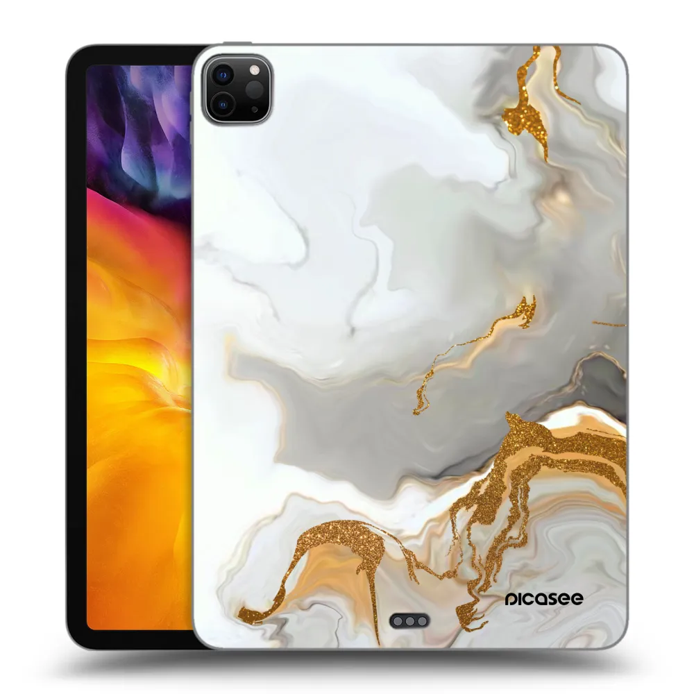 Picasee Schwarze Silikonhülle für Apple iPad Pro 11" 2024 (7.gen.) - Her