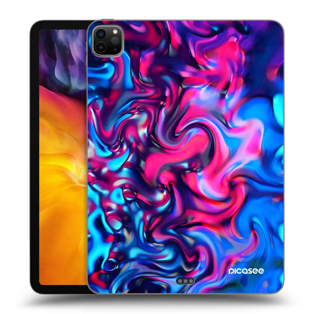 Picasee Schwarze Silikonhülle für Apple iPad Pro 11" 2024 (7.gen.) - Redlight