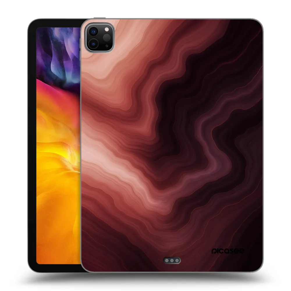 Picasee Schwarze Silikonhülle für Apple iPad Pro 11" 2024 (7.gen.) - Rouge
