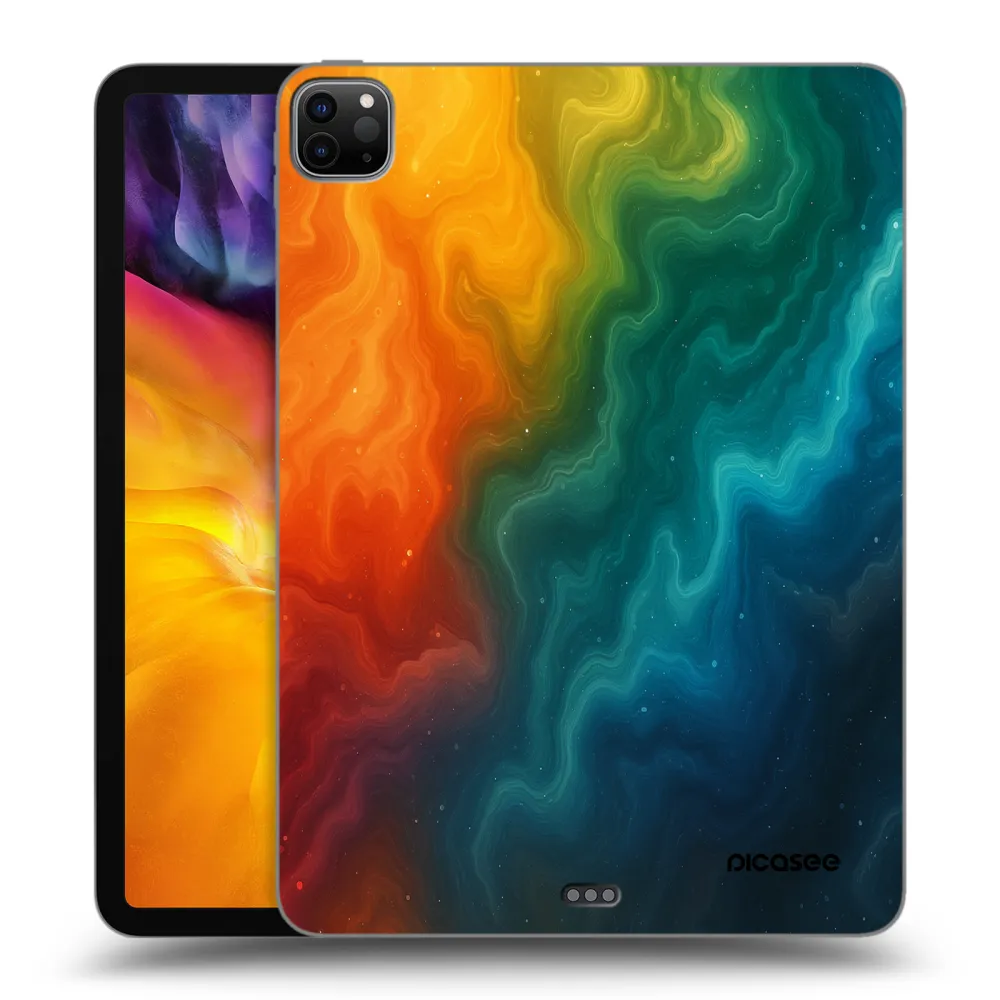 Picasee Schwarze Silikonhülle für Apple iPad Pro 11" 2024 (7.gen.) - Solar