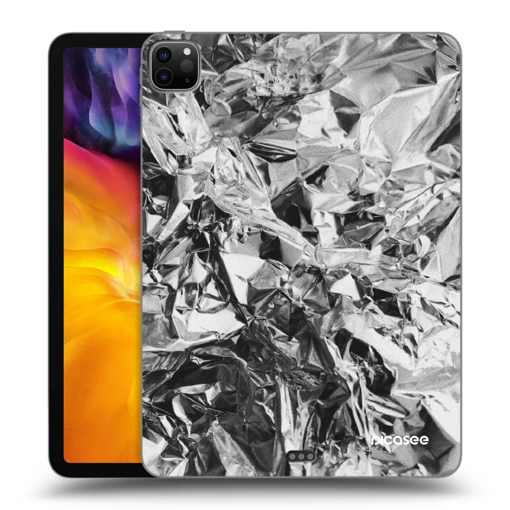 Picasee Schwarze Silikonhülle für Apple iPad Pro 11" 2024 (7.gen.) - Chrome