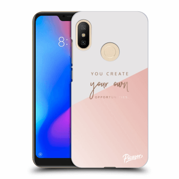 Picasee Xiaomi Mi A2 Lite Hülle - Transparentes Silikon - You create your own opportunities