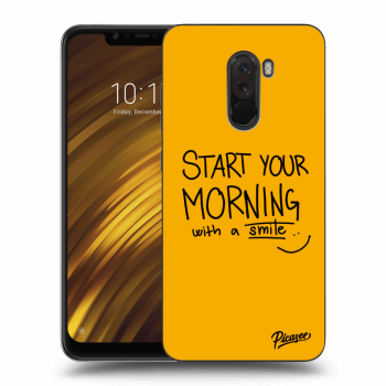 Picasee Xiaomi Pocophone F1 Hülle - Milchiges Silikon - Smile