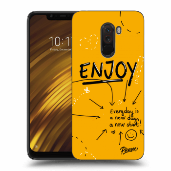 Picasee Xiaomi Pocophone F1 Hülle - Milchiges Silikon - Enjoy