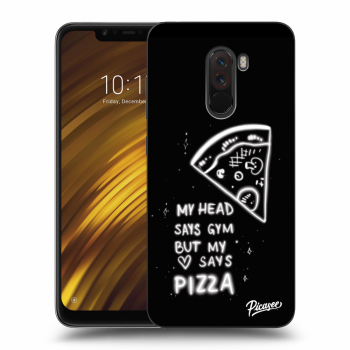 Picasee Xiaomi Pocophone F1 Hülle - Milchiges Silikon - Pizza