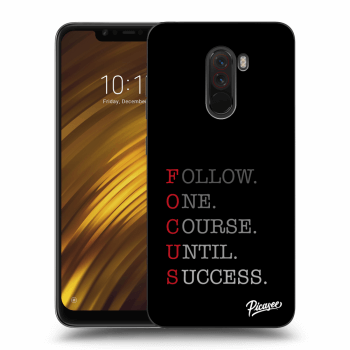 Picasee Xiaomi Pocophone F1 Hülle - Milchiges Silikon - Focus