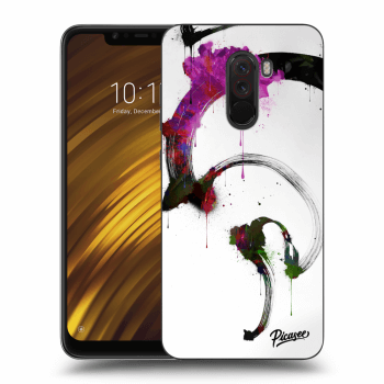 Picasee Xiaomi Pocophone F1 Hülle - Milchiges Silikon - Peony White