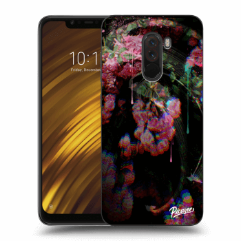 Picasee Xiaomi Pocophone F1 Hülle - Milchiges Silikon - Rosebush limited