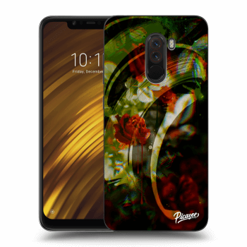 Picasee Xiaomi Pocophone F1 Hülle - Milchiges Silikon - Roses color