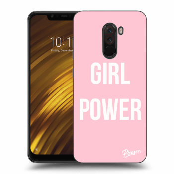 Picasee Xiaomi Pocophone F1 Hülle - Milchiges Silikon - Girl power