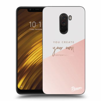 Picasee Xiaomi Pocophone F1 Hülle - Transparentes Silikon - You create your own opportunities