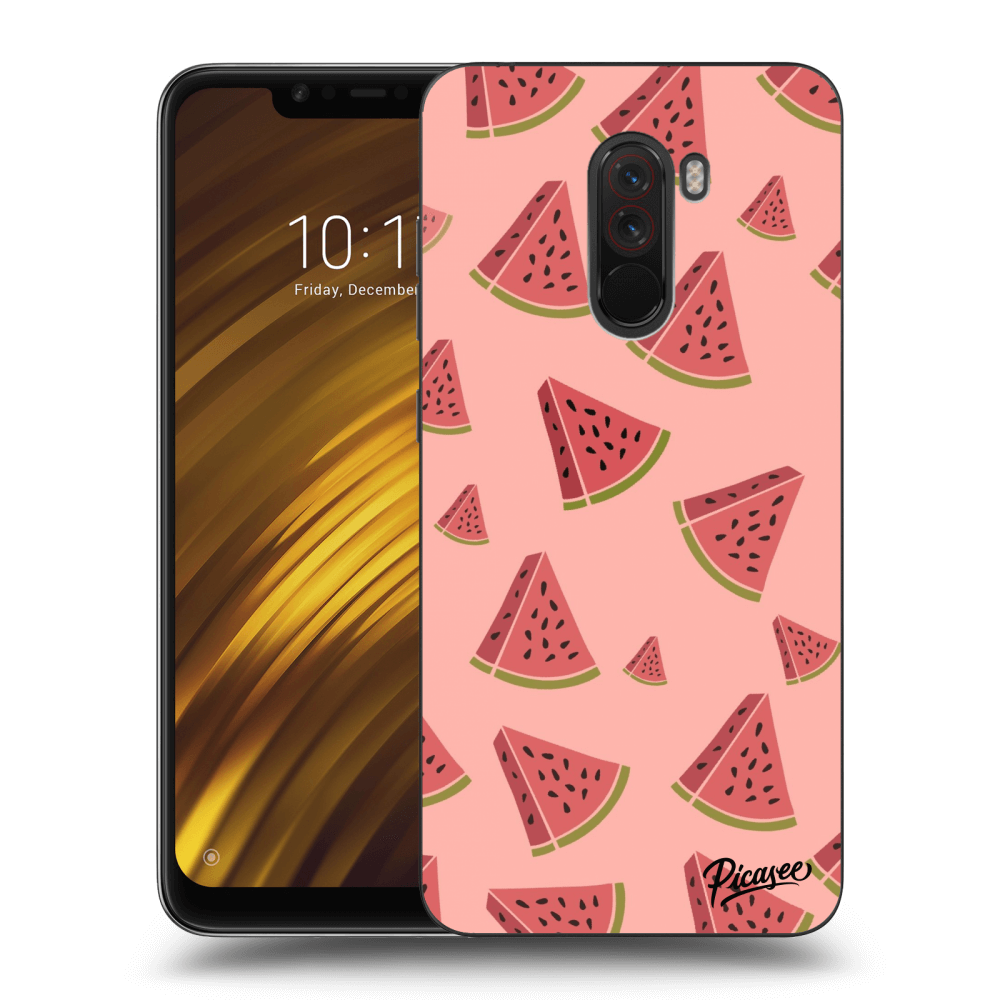 Picasee Xiaomi Pocophone F1 Hülle - Transparentes Silikon - Watermelon