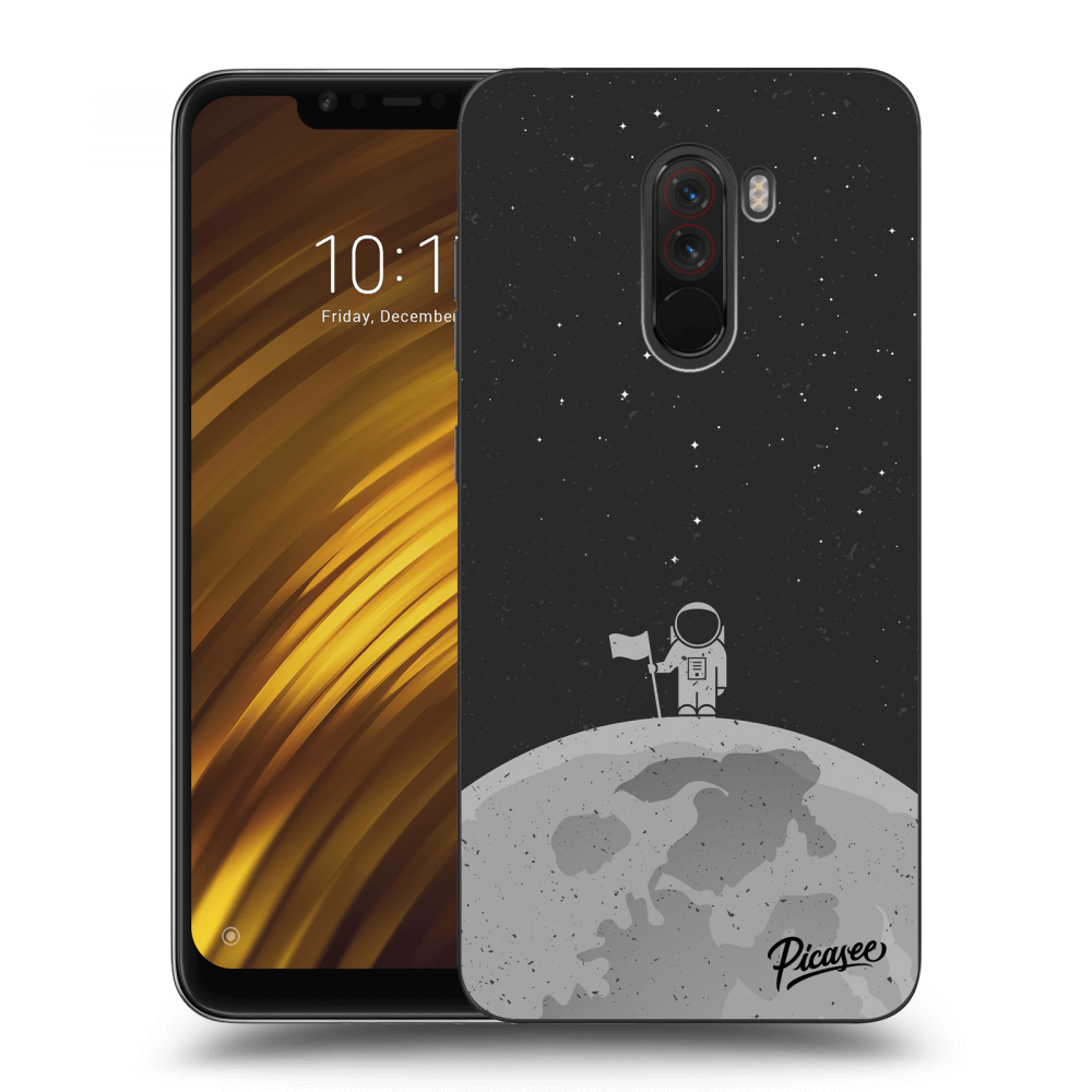 Picasee Xiaomi Pocophone F1 Hülle - Transparentes Silikon - Astronaut
