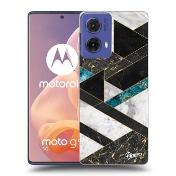 Hülle für Motorola Moto G85 - Dark geometry