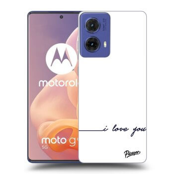 Hülle für Motorola Moto G85 - Ich liebe dich