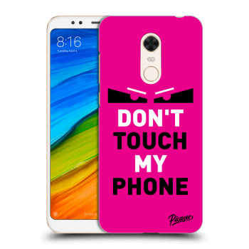 Hülle für Xiaomi Redmi 5 Plus Global - Shadow Eye - Pink