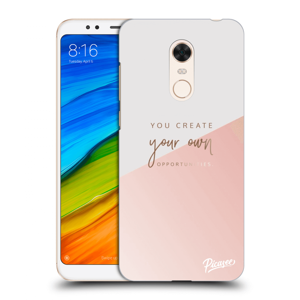 Picasee Xiaomi Redmi 5 Plus Global Hülle - Transparentes Silikon - You create your own opportunities