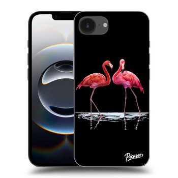 Hülle für Apple iPhone 16e - Flamingos zu zweit