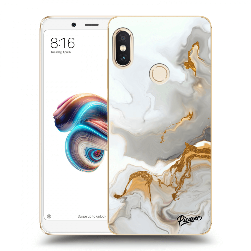 Picasee Xiaomi Redmi Note 5 Global Hülle - Transparentes Silikon - Her
