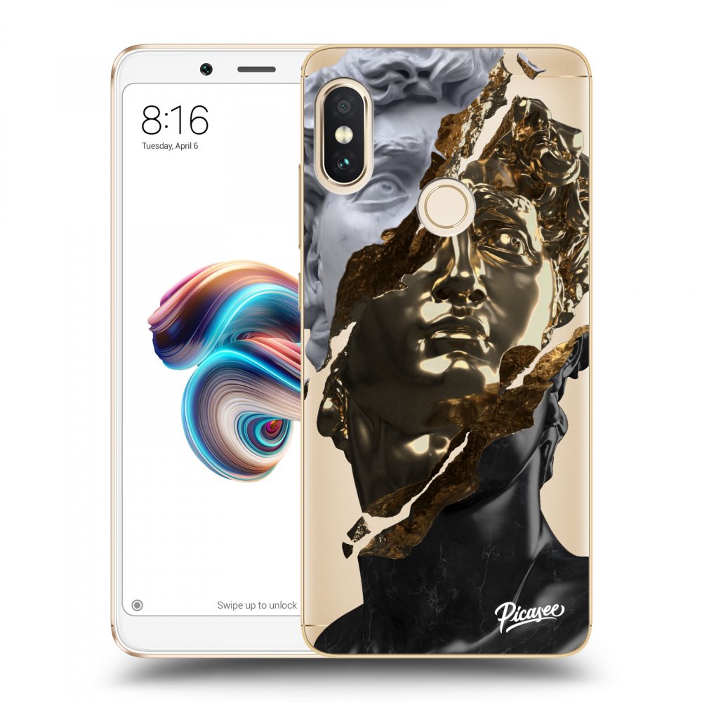 Picasee Xiaomi Redmi Note 5 Global Hülle - Transparentes Silikon - Trigger