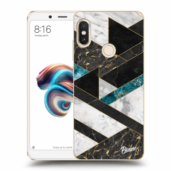 Hülle für Xiaomi Redmi Note 5 Global - Dark geometry