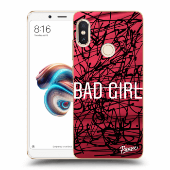 Picasee Xiaomi Redmi Note 5 Global Hülle - Transparentes Silikon - Bad girl