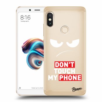 Hülle für Xiaomi Redmi Note 5 Global - Angry Eyes - Transparent