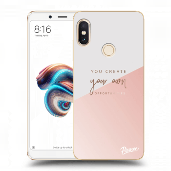 Picasee Xiaomi Redmi Note 5 Global Hülle - Transparentes Silikon - You create your own opportunities