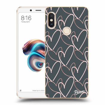 Picasee Xiaomi Redmi Note 5 Global Hülle - Transparentes Silikon - Lots of love