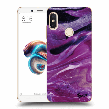 Hülle für Xiaomi Redmi Note 5 Global - Purple glitter