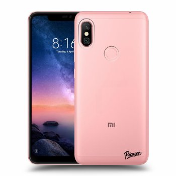 Picasee Xiaomi Redmi Note 6 Pro Hülle - Transparentes Silikon - Clear