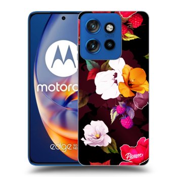 Hülle für Motorola Edge 50 Neo - Flowers and Berries