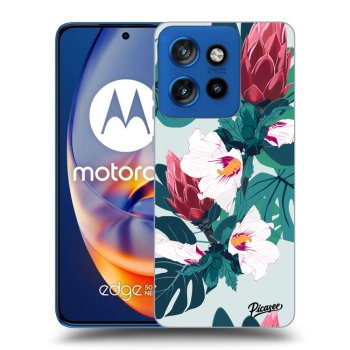 Hülle für Motorola Edge 50 Neo - Rhododendron